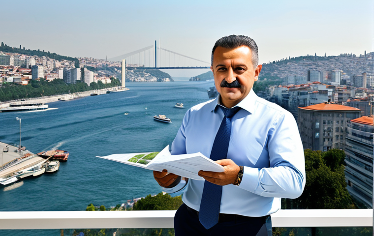 **

"A successful Turkish architect, fully clothed in professional attire, presenting building blueprints in a modern Istanbul office, Bosphorus view in the background, perfect anatomy, correct proportions, natural pose, safe for work, appropriate content, professional, high quality, well-formed hands, proper finger count, natural body proportions, bright daylight."

**